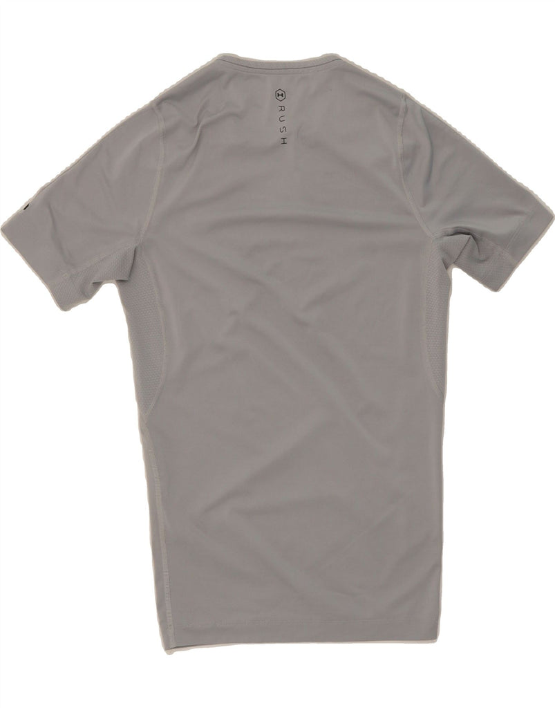 UNDER ARMOUR Mens T-Shirt Top Small Grey Vintage Under Armour and Second-Hand Under Armour from Messina Hembry 