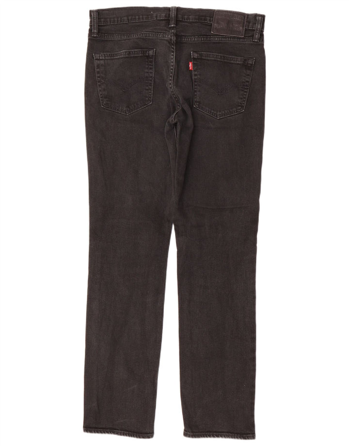Levi's Mens 511 Slim Jeans  W33 L32 Grey Cotton