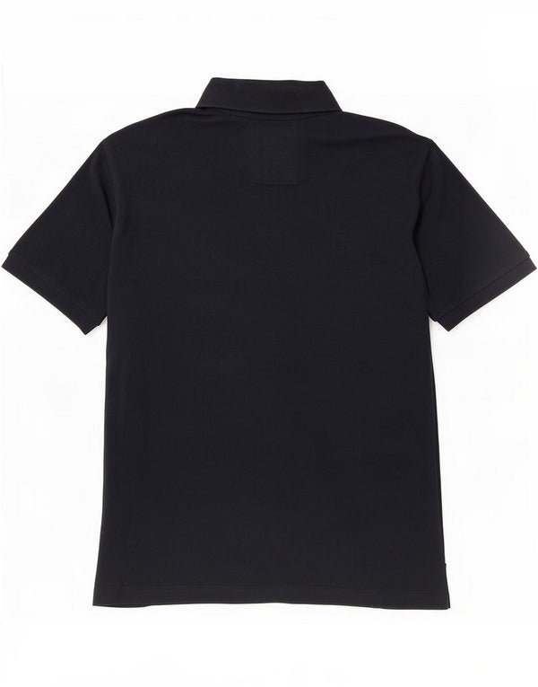 Crew Clothing Mens Polo Shirt Medium Navy Blue Cotton