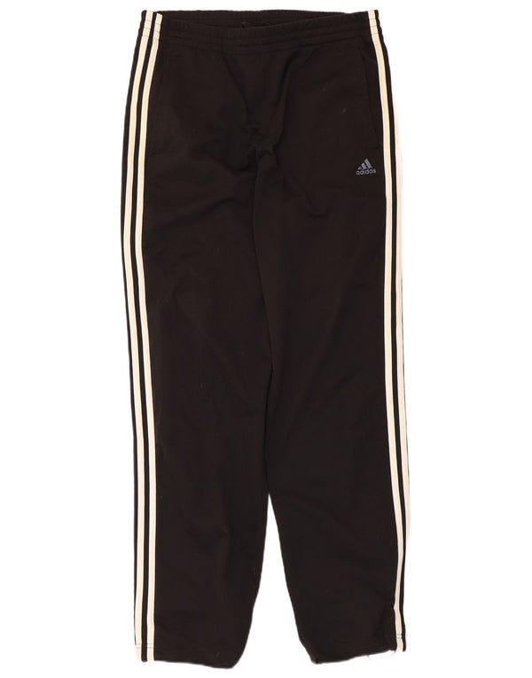 Adidas Mens Tracksuit Trousers Joggers UK 42/44 Large Black Polyester