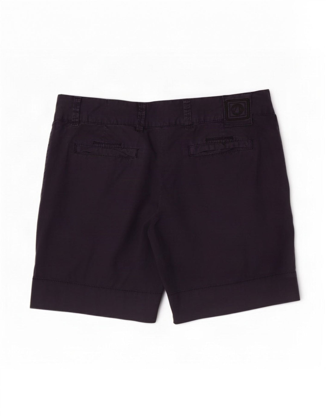 Murphy & Nye Womens Chino Shorts W29 Medium Navy Blue Cotton