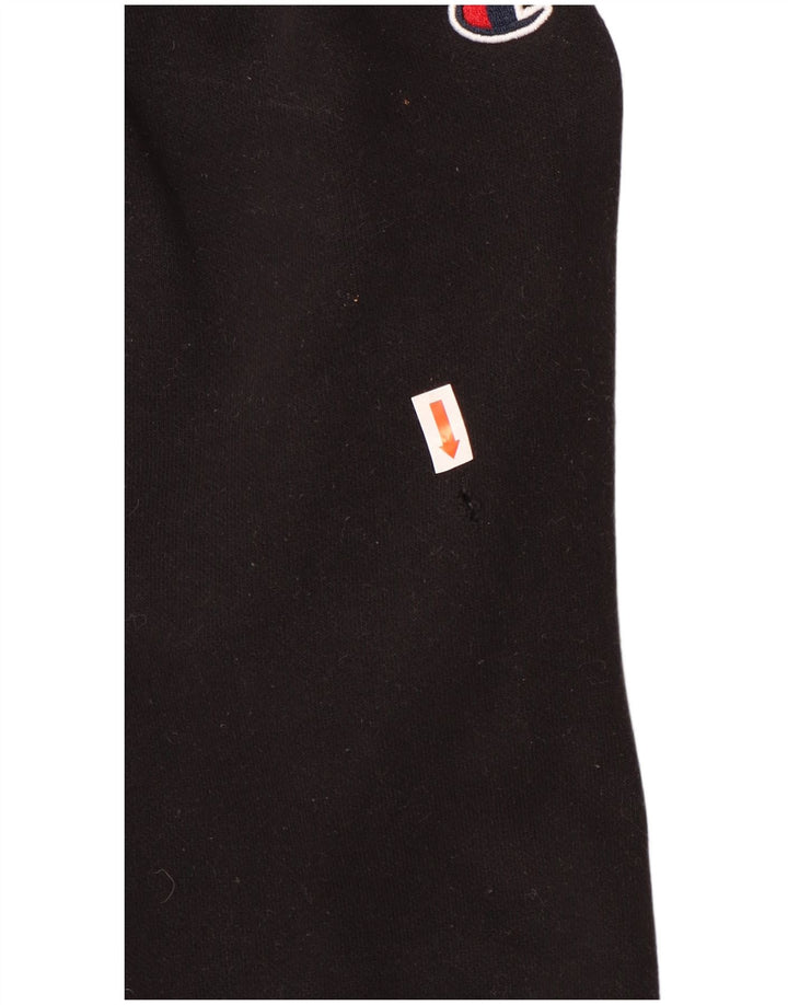 Champion Boys Graphic Tracksuit Trousers Joggers 11-12 Years Large Black