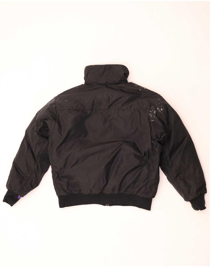 Columbia Womens Reversible Padded Jacket UK 16 Large Purple Colourblock