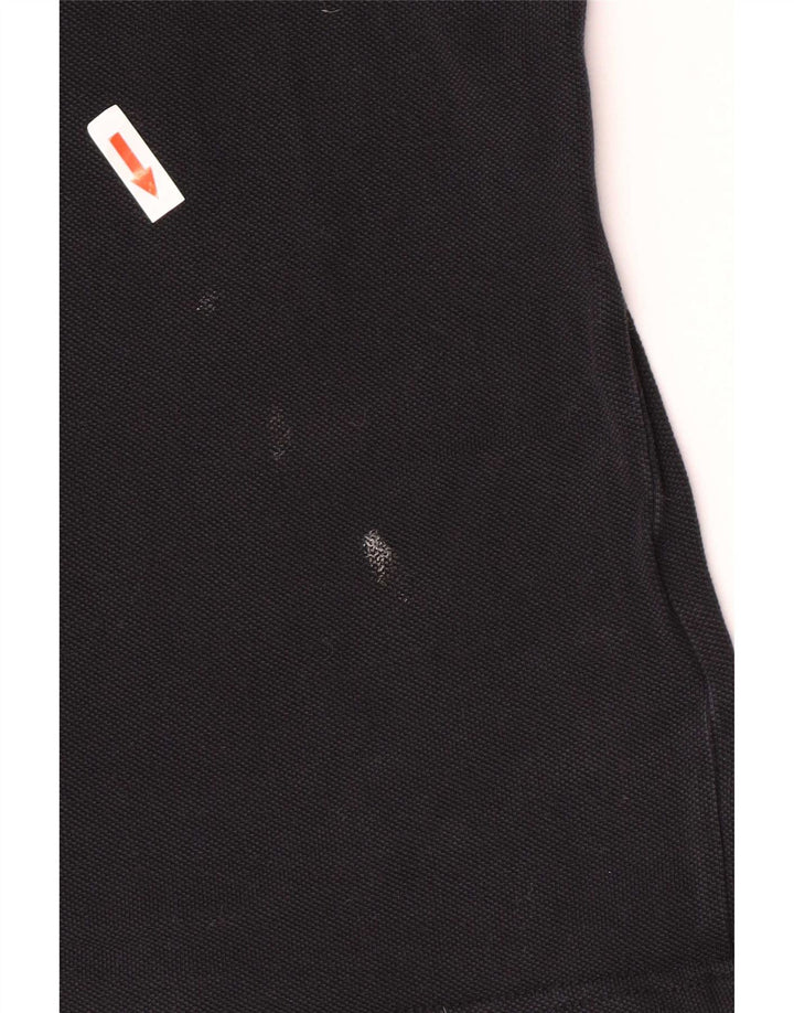 Fred Perry Mens Polo Shirt Medium Black Cotton