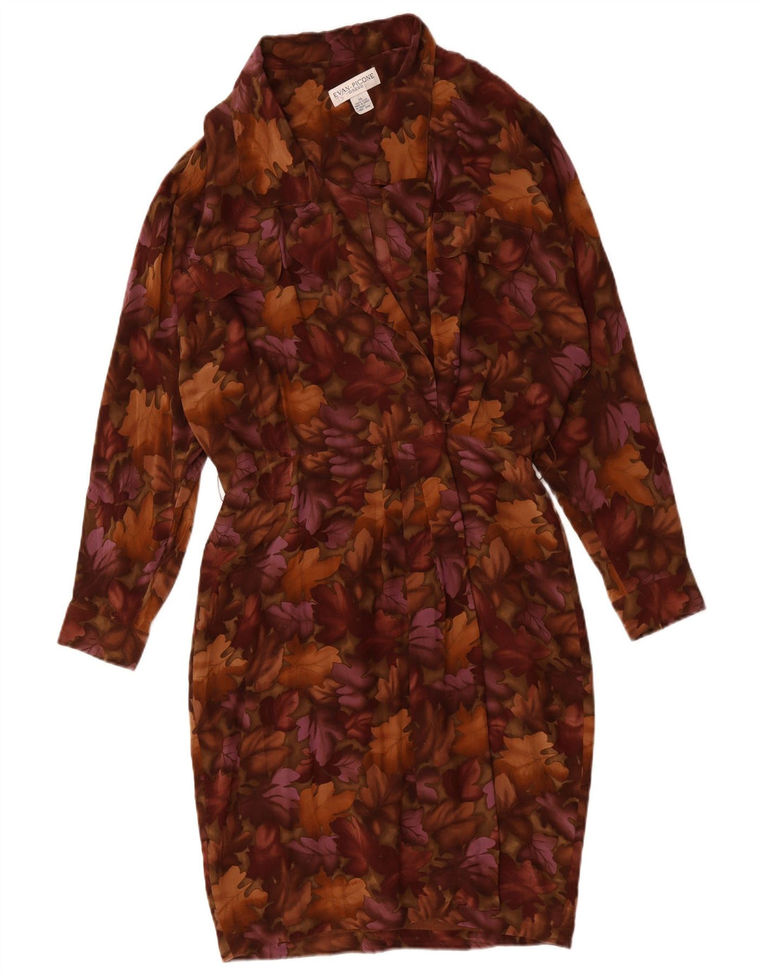 EVAN PICONE Womens Bodycon Dress UK 14 Medium Multicoloured Floral