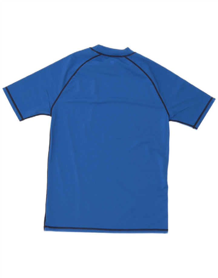 Mountain Warehouse Mens UV Shield T-Shirt Top Large Blue Polyester