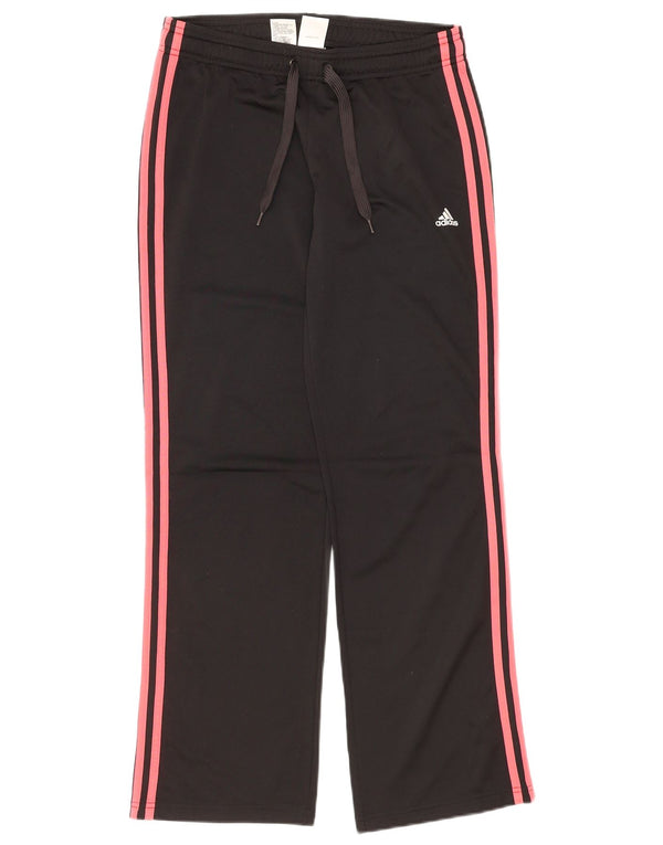 ADIDAS Womens Tracksuit Trousers UK 8/10 Small  Black Polyester