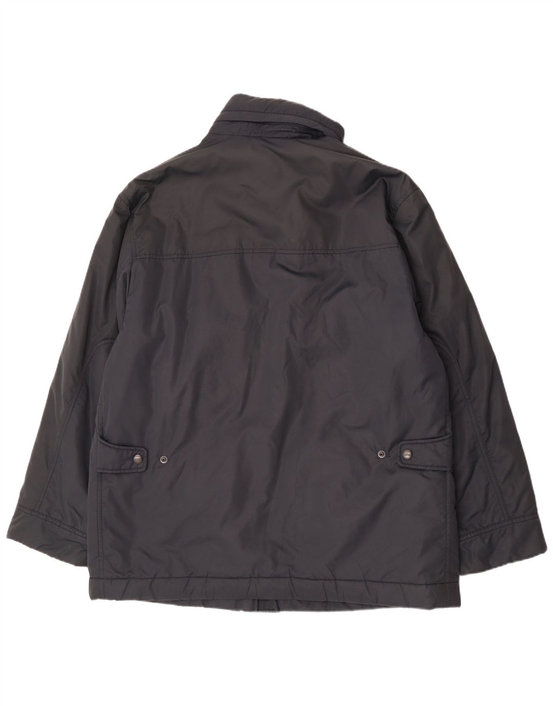 Fay Mens Hooded Windbreaker Jacket UK 42 XL Navy Blue