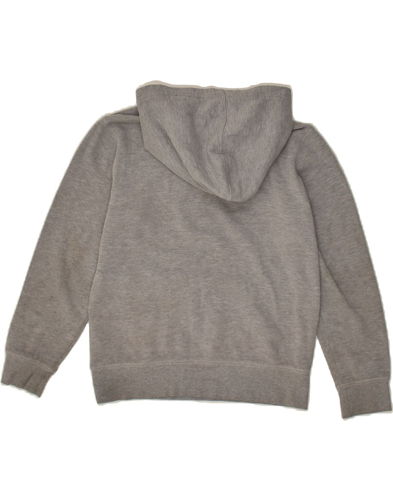 CHAMPION Girls Graphic Hoodie Jumper 13-14 Years Medium Grey Cotton | Vintage Champion | Thrift | Second-Hand Champion | Used Clothing | Messina Hembry 