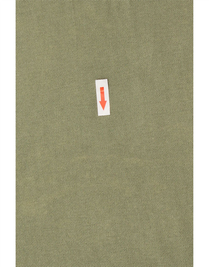 Diadora Mens Polo Shirt Small Khaki