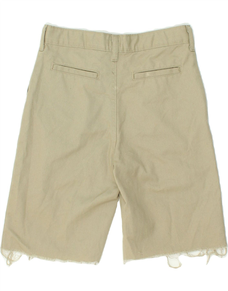 DICKIES Boys Chino Shorts 13-14 Years W28 Khaki Polyester Vintage Dickies and Second-Hand Dickies from Messina Hembry 