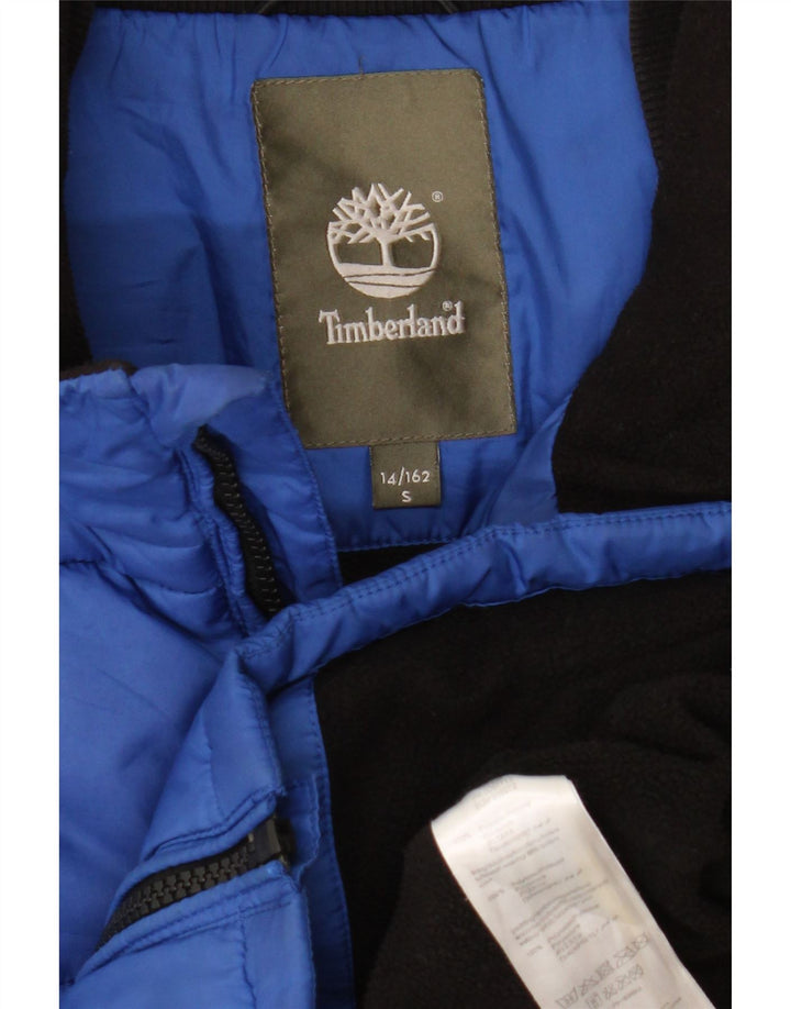 Timberland Boys Padded Gilet 13-14 Years Small  Blue Polyester