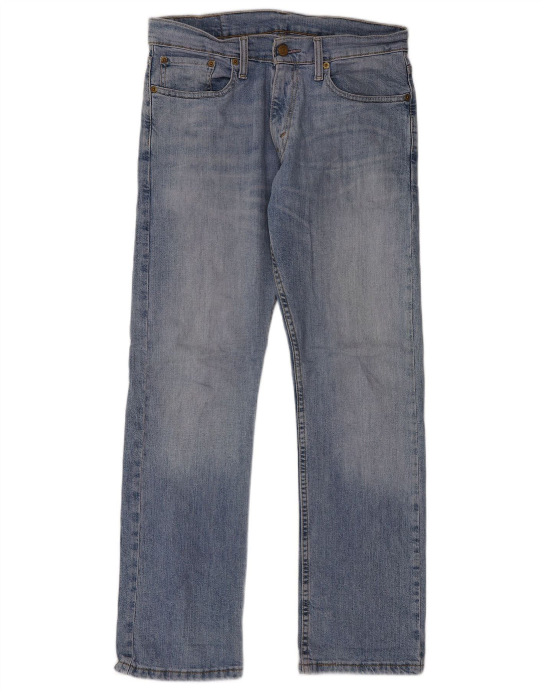 Levi's Mens 514 Slim Straight Jeans W31 L30 Blue Cotton
