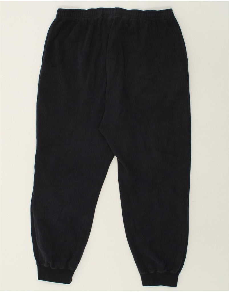 ORVIS Mens Tracksuit Trousers Joggers Large Navy Blue Cotton | Vintage Orvis | Thrift | Second-Hand Orvis | Used Clothing | Messina Hembry 