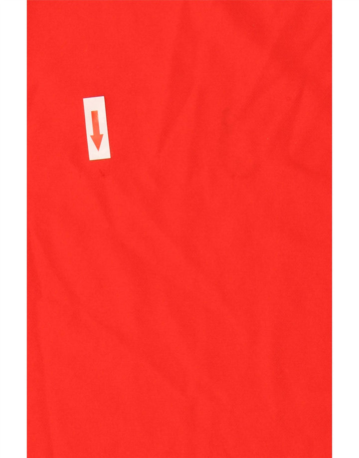 Puma Mens T-Shirt Top Medium Red Colourblock Polyester