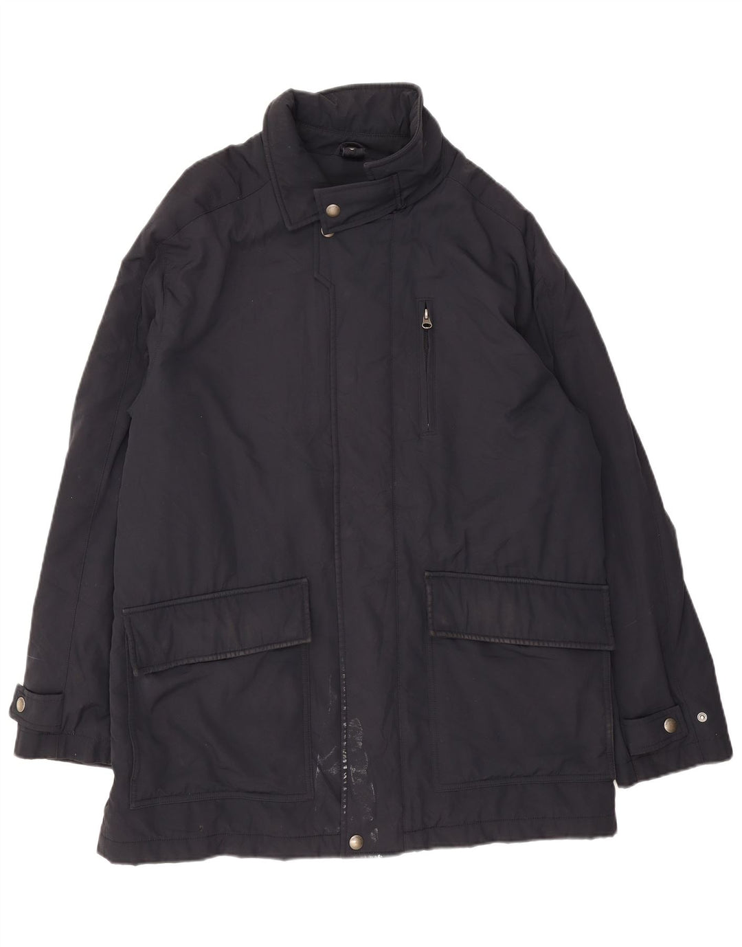 Marks & Spencer Mens Utility Jacket UK 42 XL Navy Blue