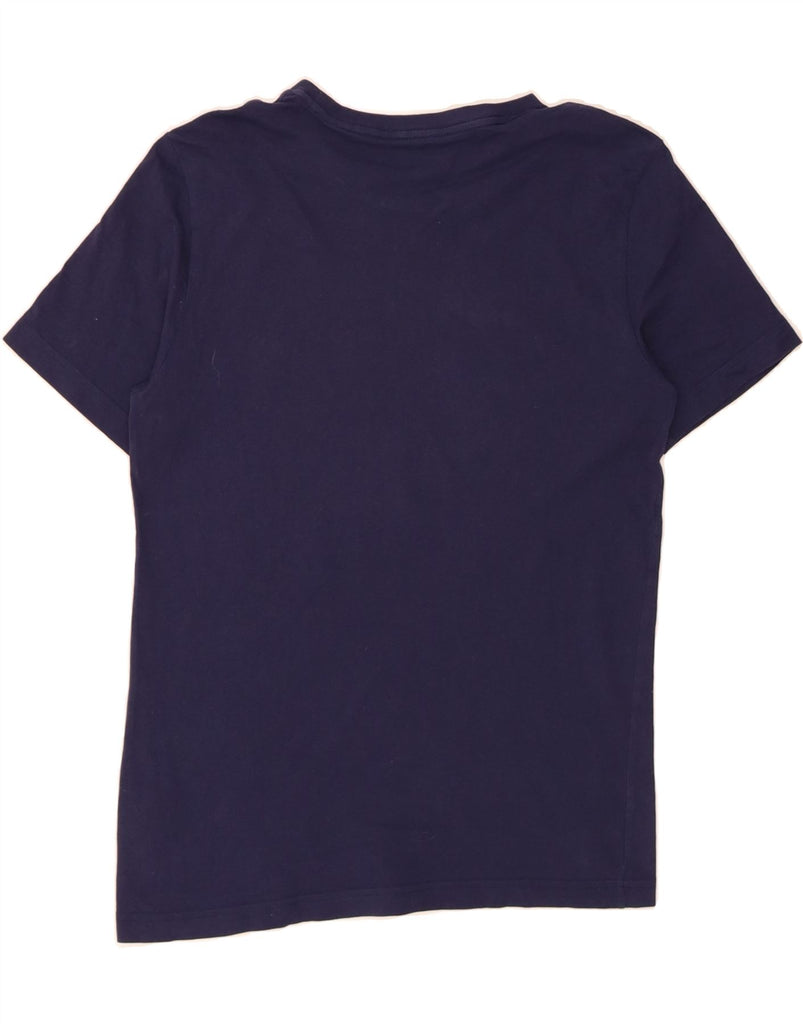 PUMA Mens Graphic T-Shirt Top Small Navy Blue Cotton Vintage Puma and Second-Hand Puma from Messina Hembry 