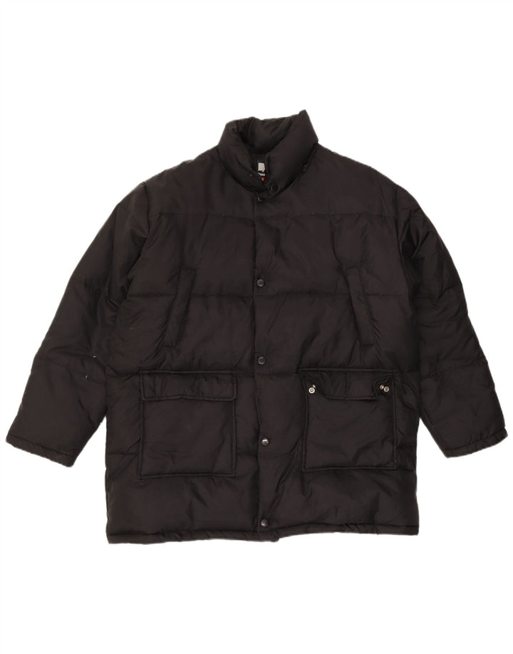 CASUCCI Boys Loose Fit Padded Jacket 15-16 Years XL Black Polyamide