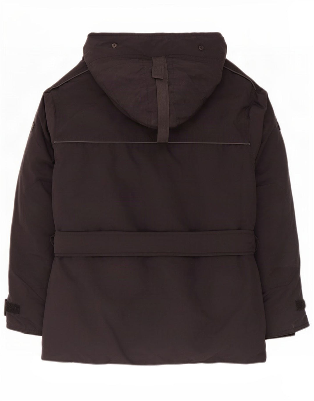 Canadiens Mens Hooded Padded Jacket UK 36 Small Black Cotton