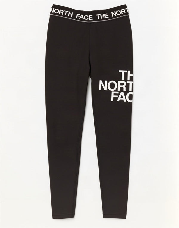 The North Face Womens Graphic Leggings UK 8 Small Black