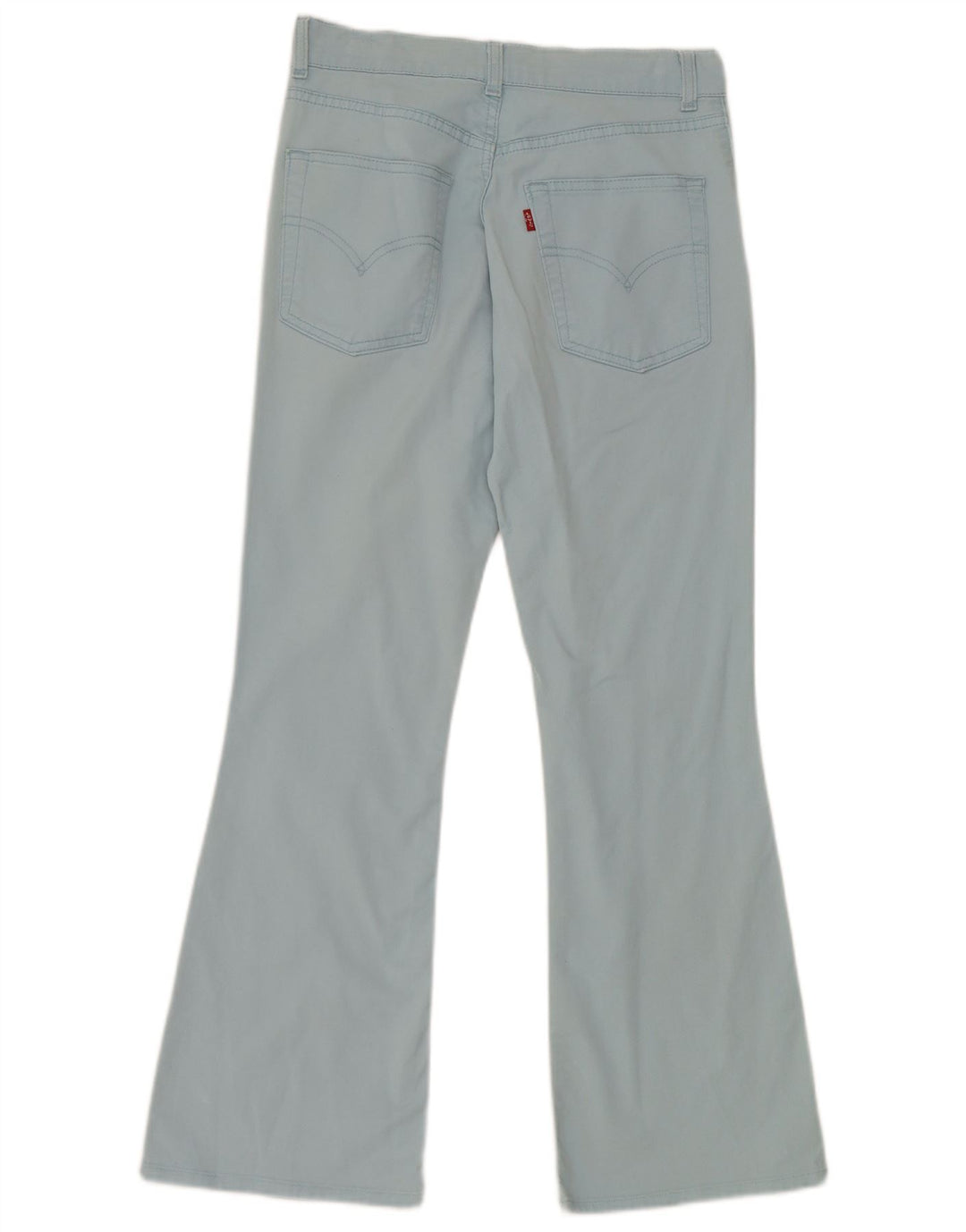 Levi's Womens Bootcut Casual Trousers W28 L30 Blue Cotton