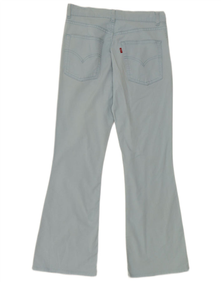 Levi's Womens Bootcut Casual Trousers W28 L30 Blue Cotton