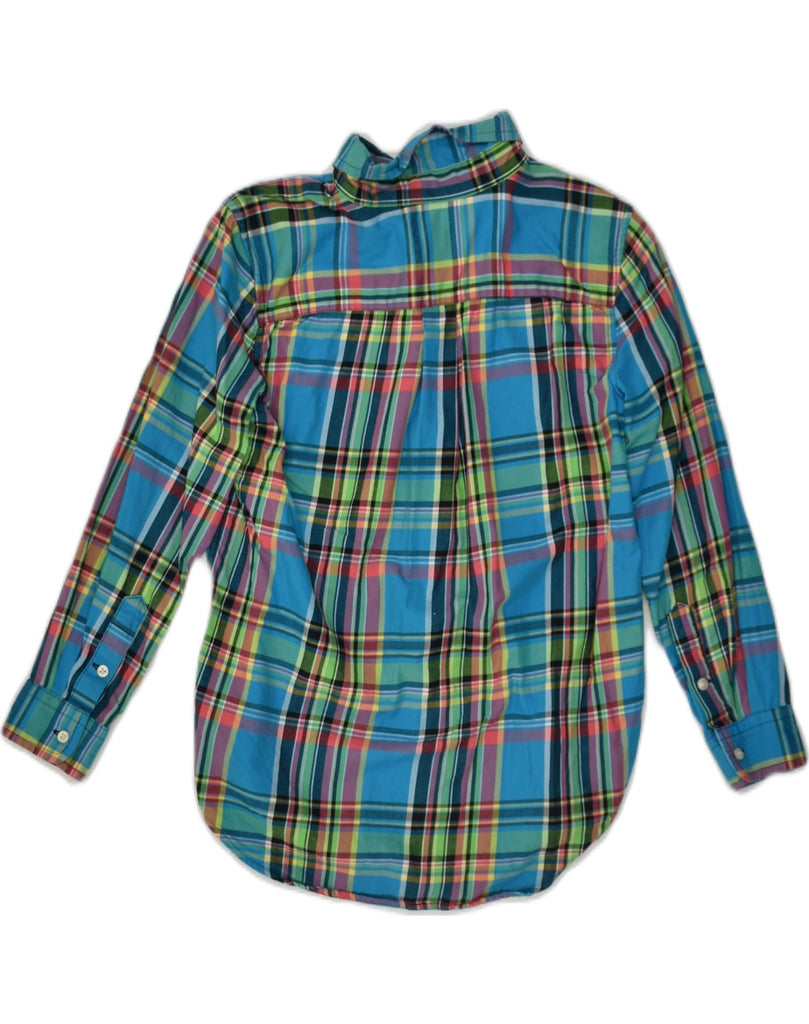 RALPH LAUREN Boys Shirt 6-7 Years Blue Check Cotton | Vintage Ralph Lauren | Thrift | Second-Hand Ralph Lauren | Used Clothing | Messina Hembry 