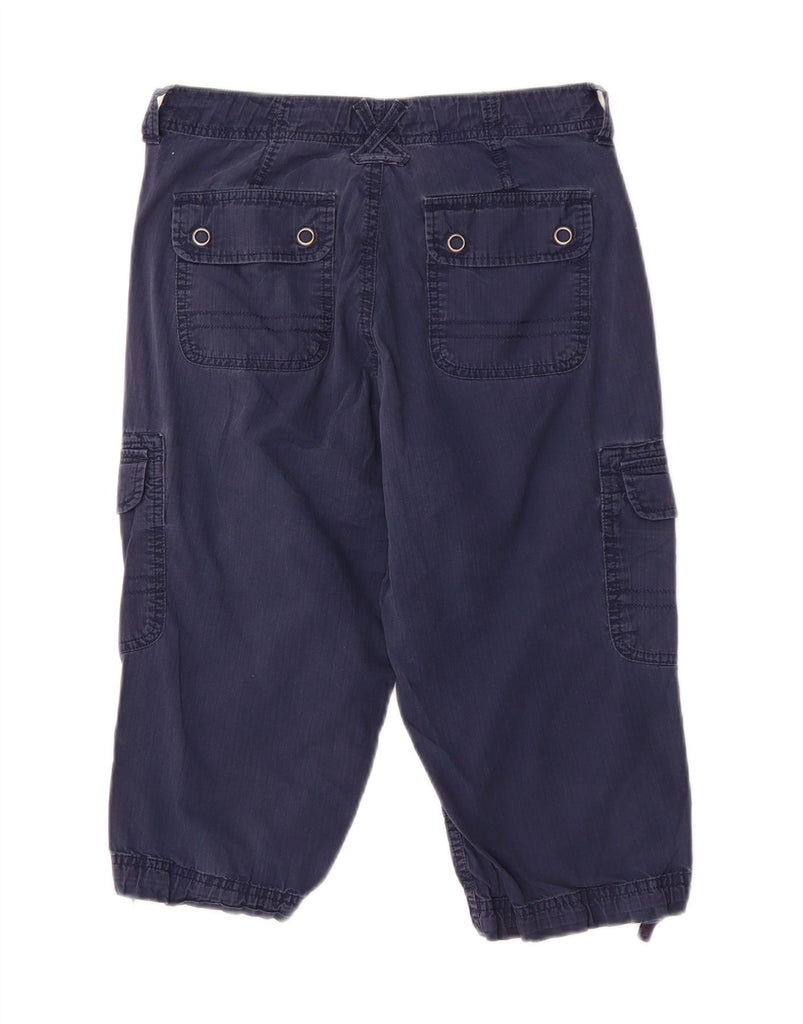 EDDIE BAUER Womens Seattle Cargo Bermuda Shorts US 2 XS W26  Navy Blue Vintage Eddie Bauer and Second-Hand Eddie Bauer from Messina Hembry 