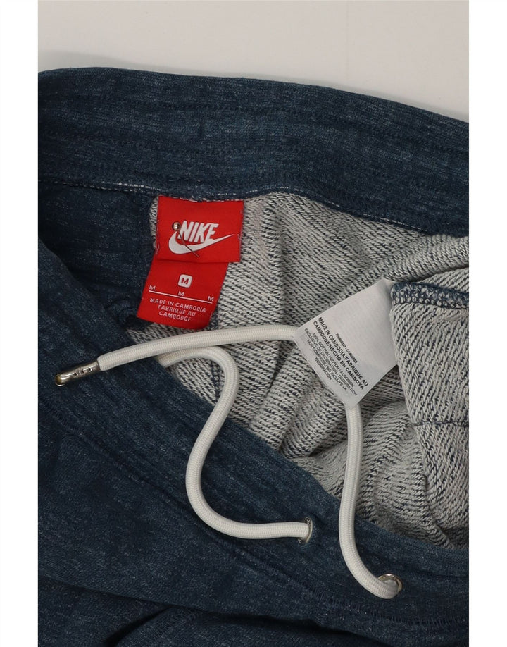 Nike Mens Tracksuit Trousers Joggers Medium  Blue Cotton