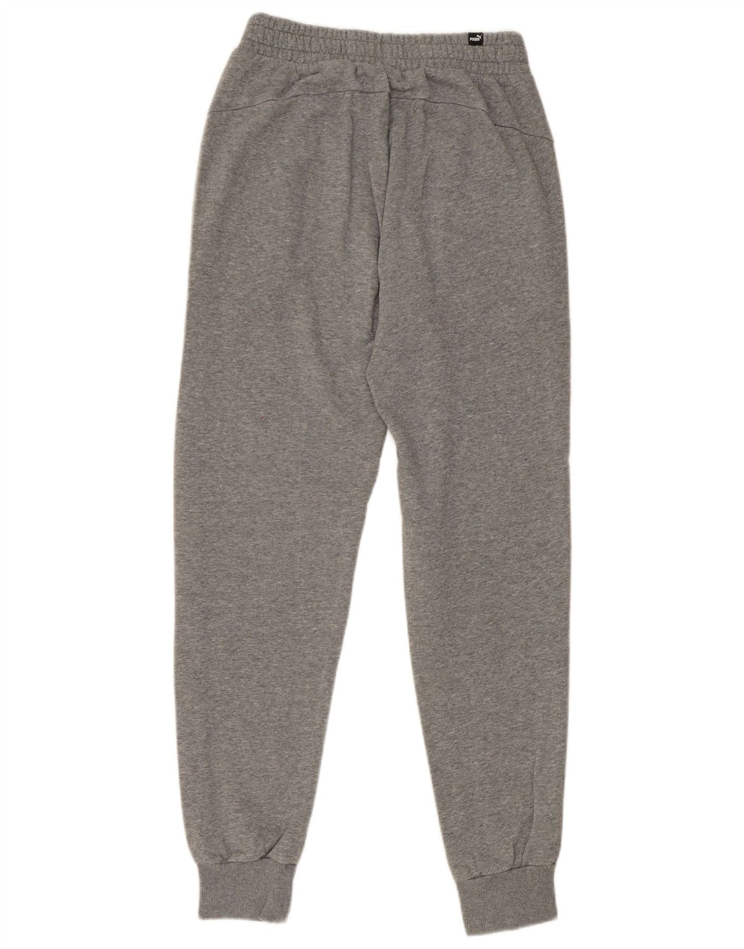 PUMA Mens Tracksuit Trousers Joggers Small  Grey Cotton