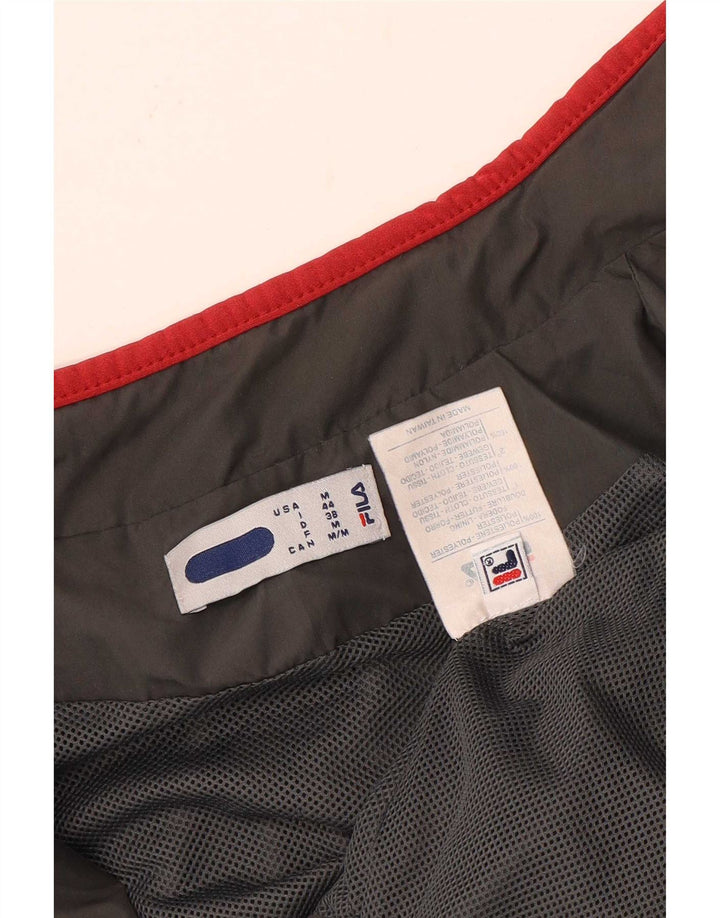 Fila Mens Tracksuit Top Jacket Medium Grey Polyester