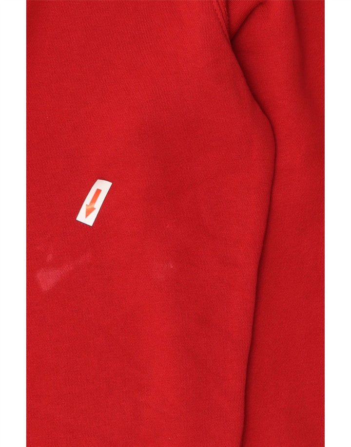 LYLE & SCOTT Mens Sweatshirt Jumper Medium Red Cotton
