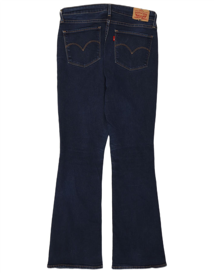 Levi's Womens 720 High Rise Bootcut Jeans W30 L30 Navy Blue Cotton