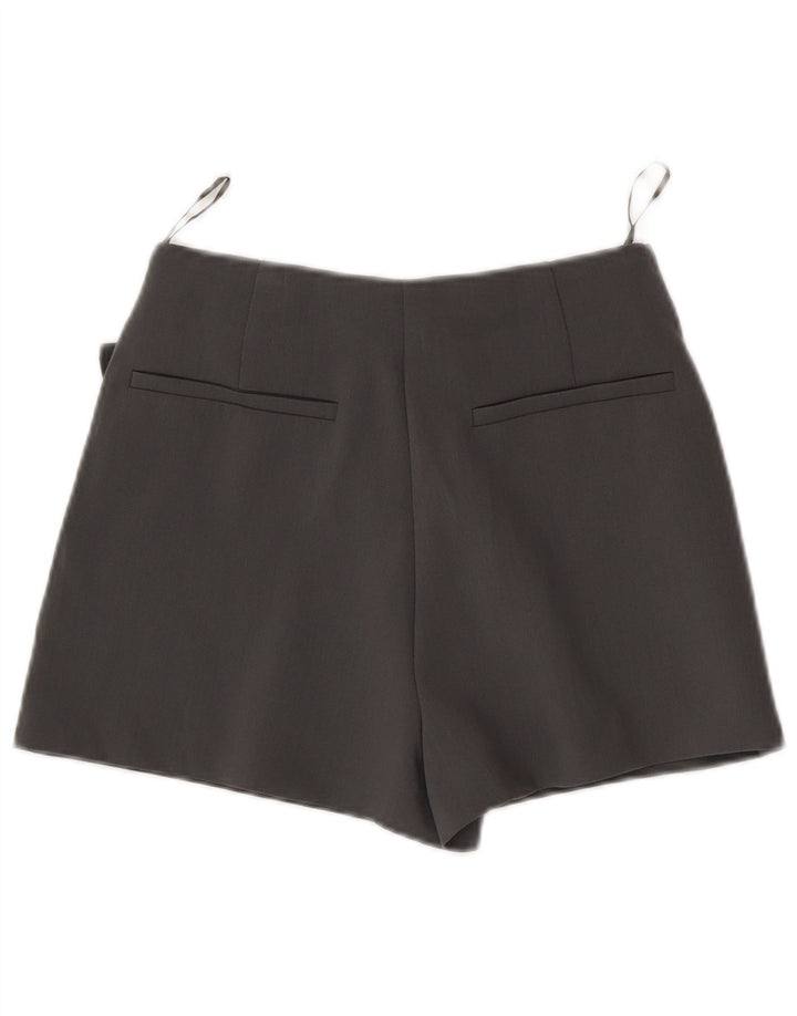 Zara Womens Skort UK 4 XS  Grey Polyester