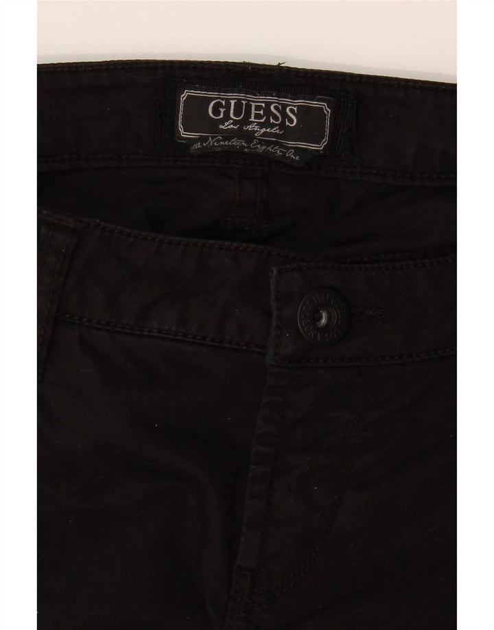 GUESS Womens Skinny Jeans W30 L27  Black Cotton Vintage Guess and Second-Hand Guess from Messina Hembry 