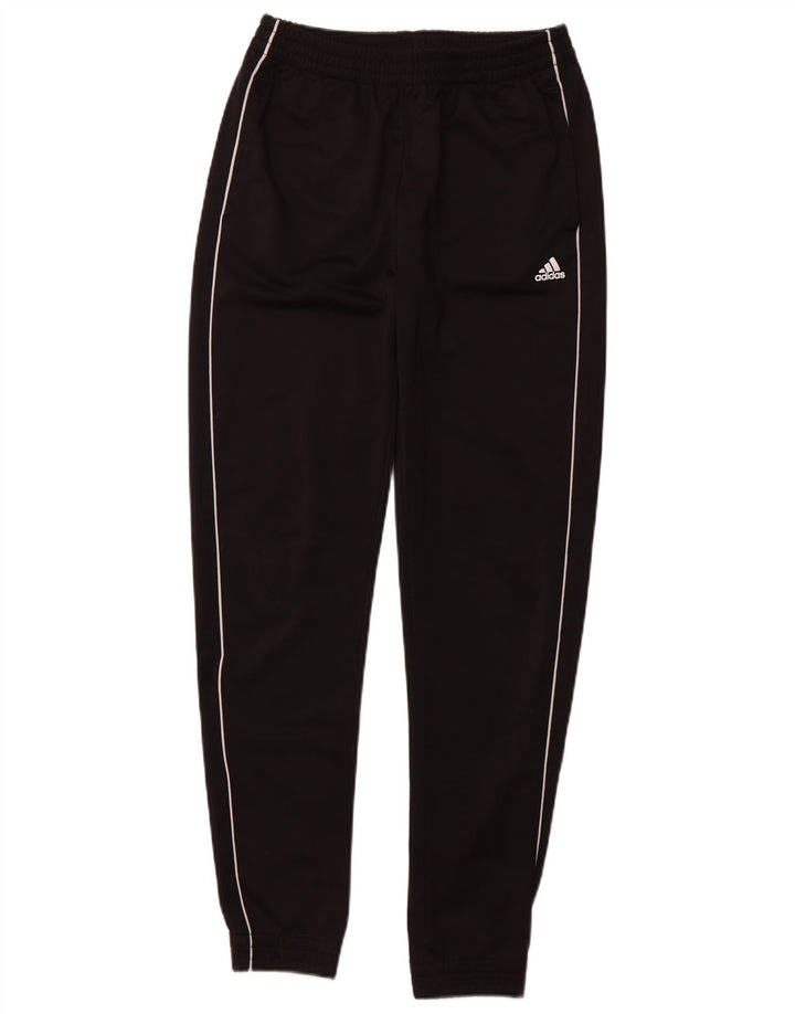 ADIDAS Boys Primegreen Tracksuit Trousers Joggers 14-15 Years  Black