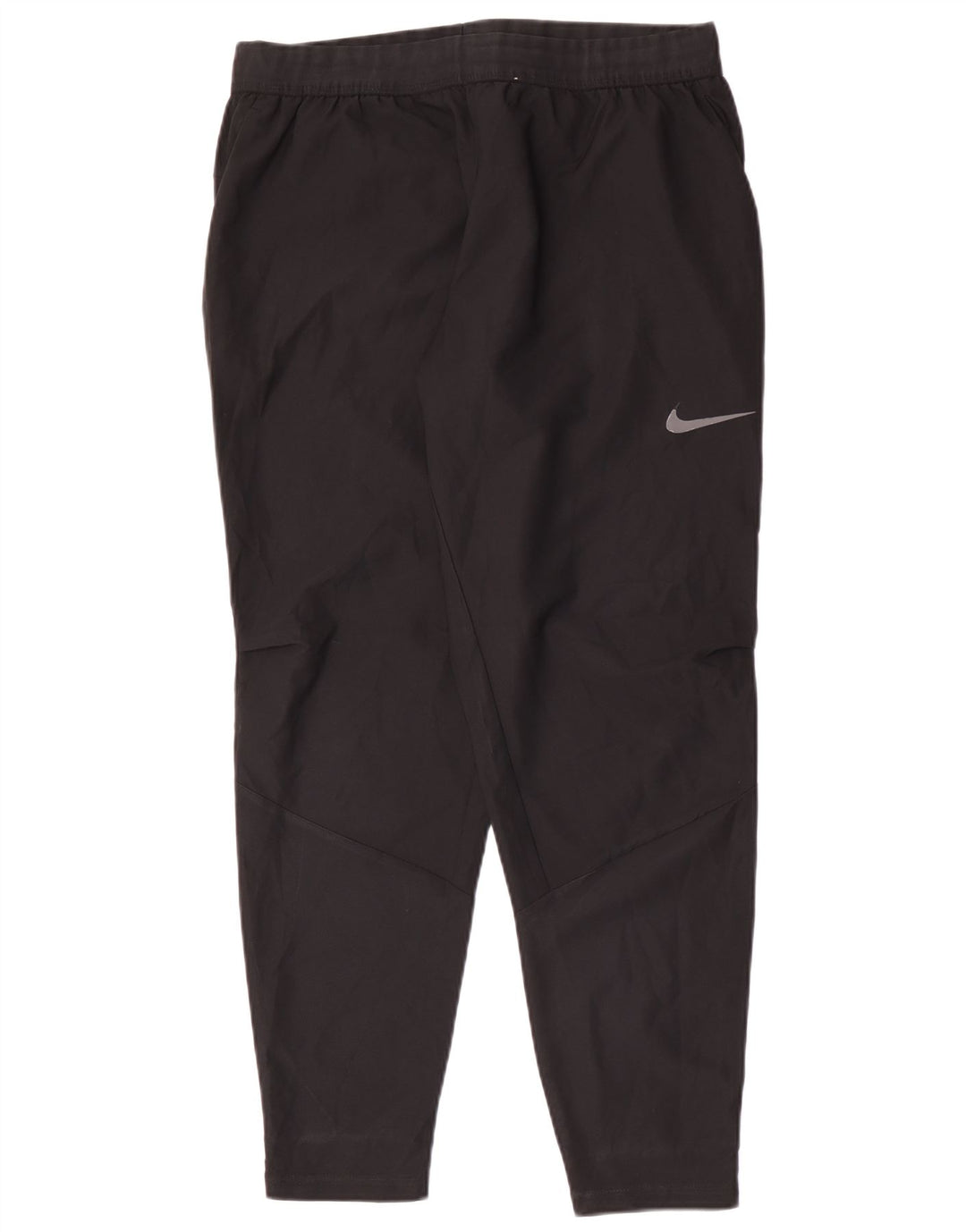 Nike Mens Dri Fit Tracksuit Trousers Joggers Large  Black Polyester