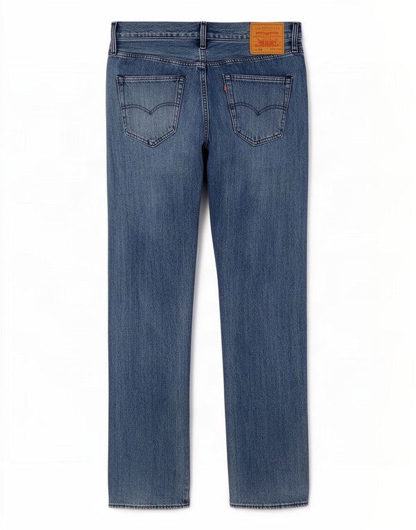 Levi's Mens 501 Straight Jeans W34 L32 Blue Cotton