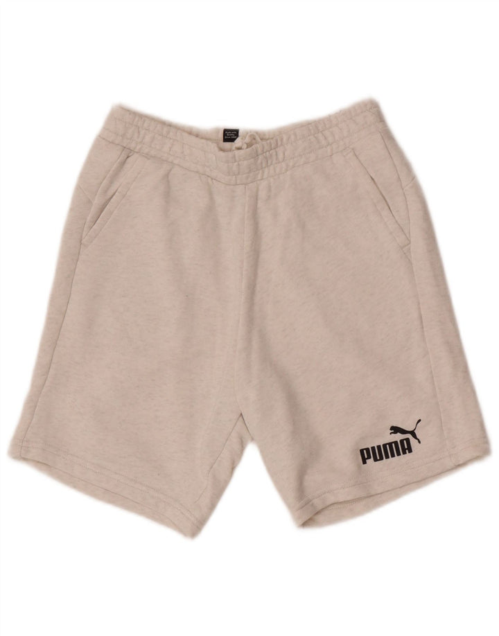 Puma Boys Sport Shorts 11-12 Years Grey Cotton
