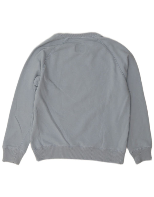 Abercrombie & Fitch Womens Graphic Sweatshirt Jumper UK 14 Large Blue
