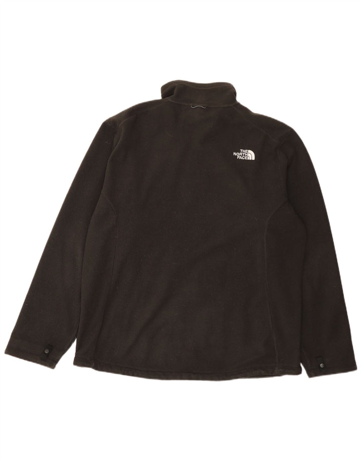 The North Face Mens Fleece Jacket UK 42 XL Black Polyester