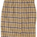 Vintage Womens Pencil Skirt W30 Medium Khaki Check