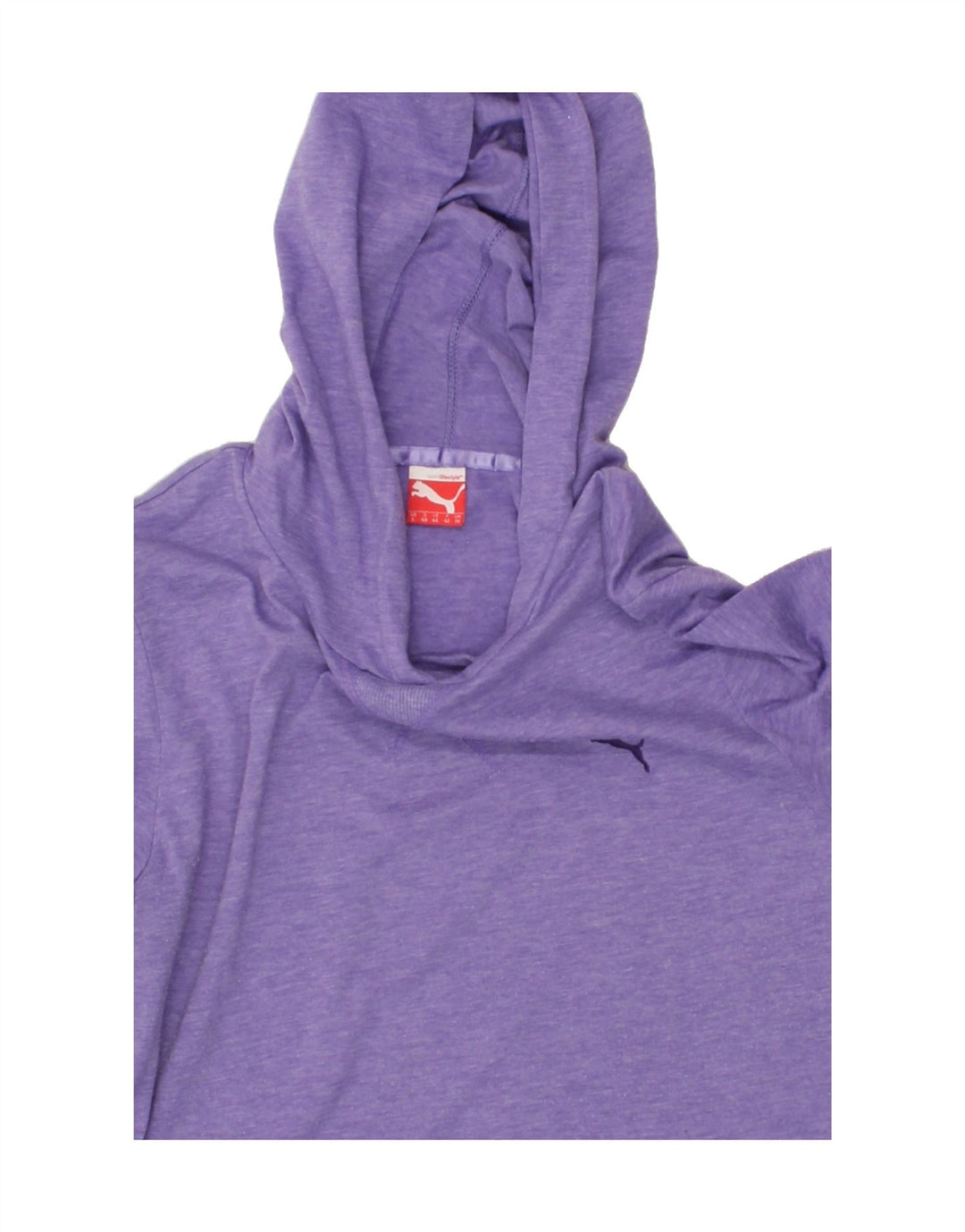 PUMA Womens Hoodie Jumper UK 14 Medium Purple Vintage Puma and Second-Hand Puma from Messina Hembry 