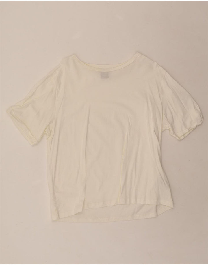 COLMAR Womens T-Shirt Top UK 18 XL White Cotton Vintage Colmar and Second-Hand Colmar from Messina Hembry 
