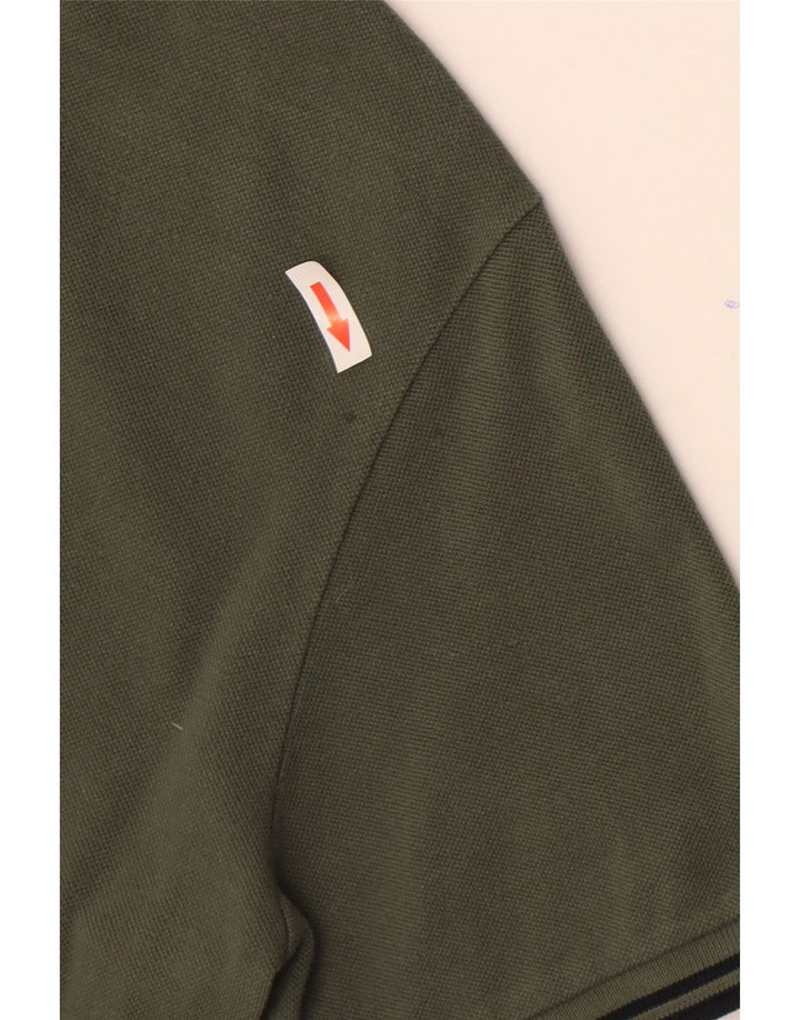 Fred Perry Mens Polo Shirt XS Green Cotton