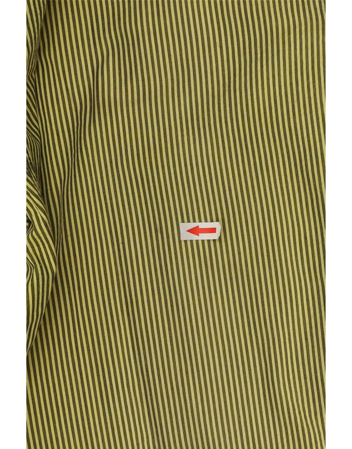 Armani Mens Cargo Shorts EU 48 Medium W36  Green Pinstripe Cotton