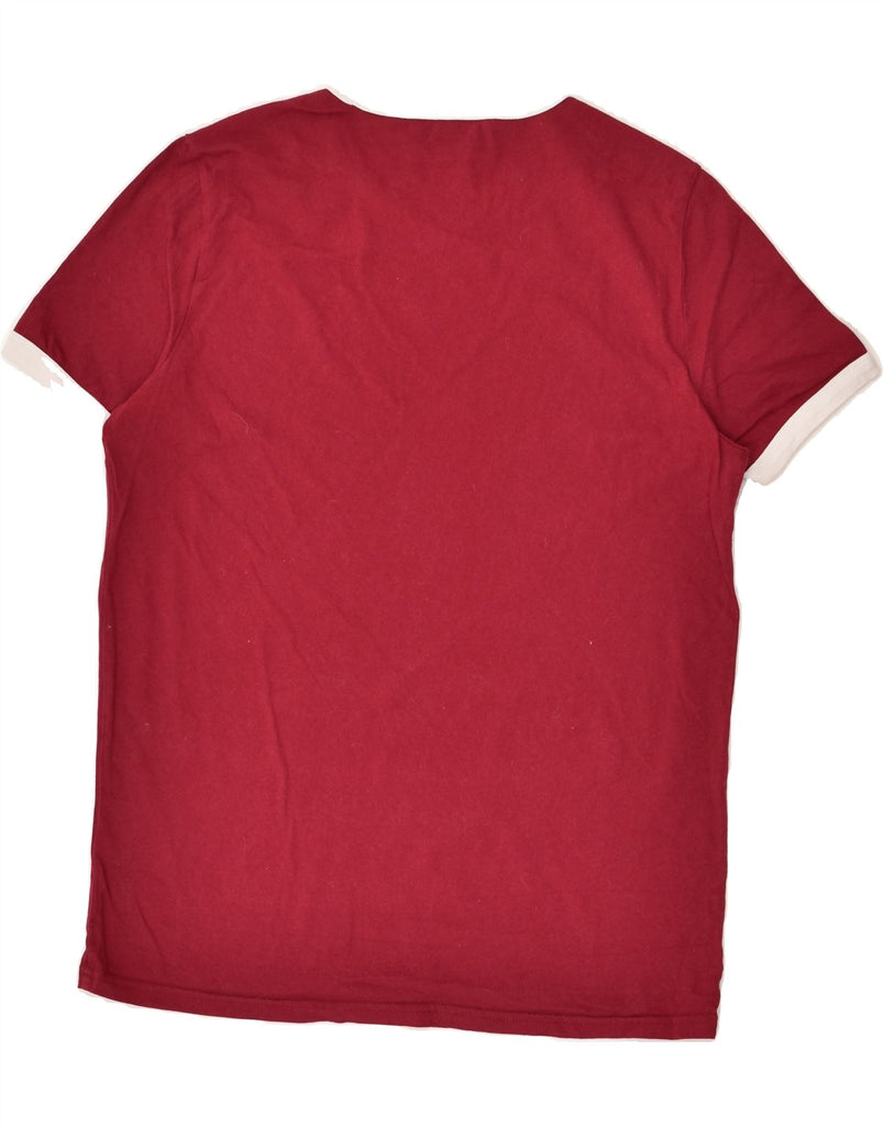 LEE Mens T-Shirt Top Medium Red Cotton | Vintage Lee | Thrift | Second-Hand Lee | Used Clothing | Messina Hembry 