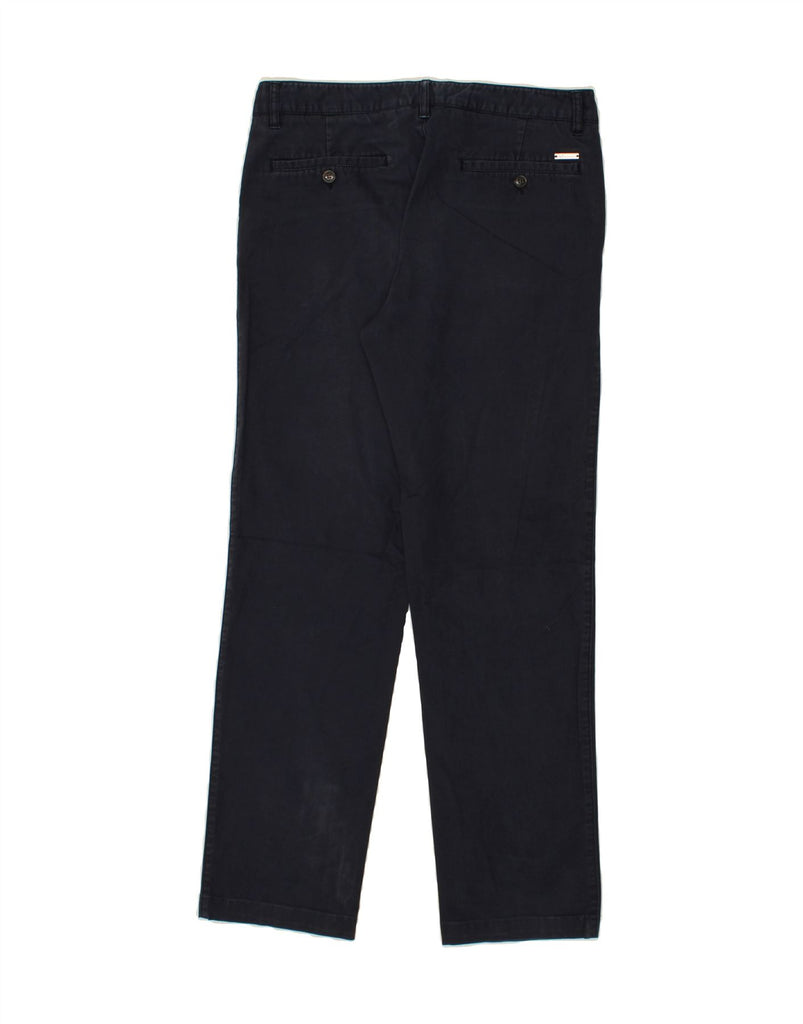 CERRUTI 1881 Mens Straight Chino Trousers IT 48 Medium W32 L32 Navy Blue Vintage Cerruti 1881 and Second-Hand Cerruti 1881 from Messina Hembry 