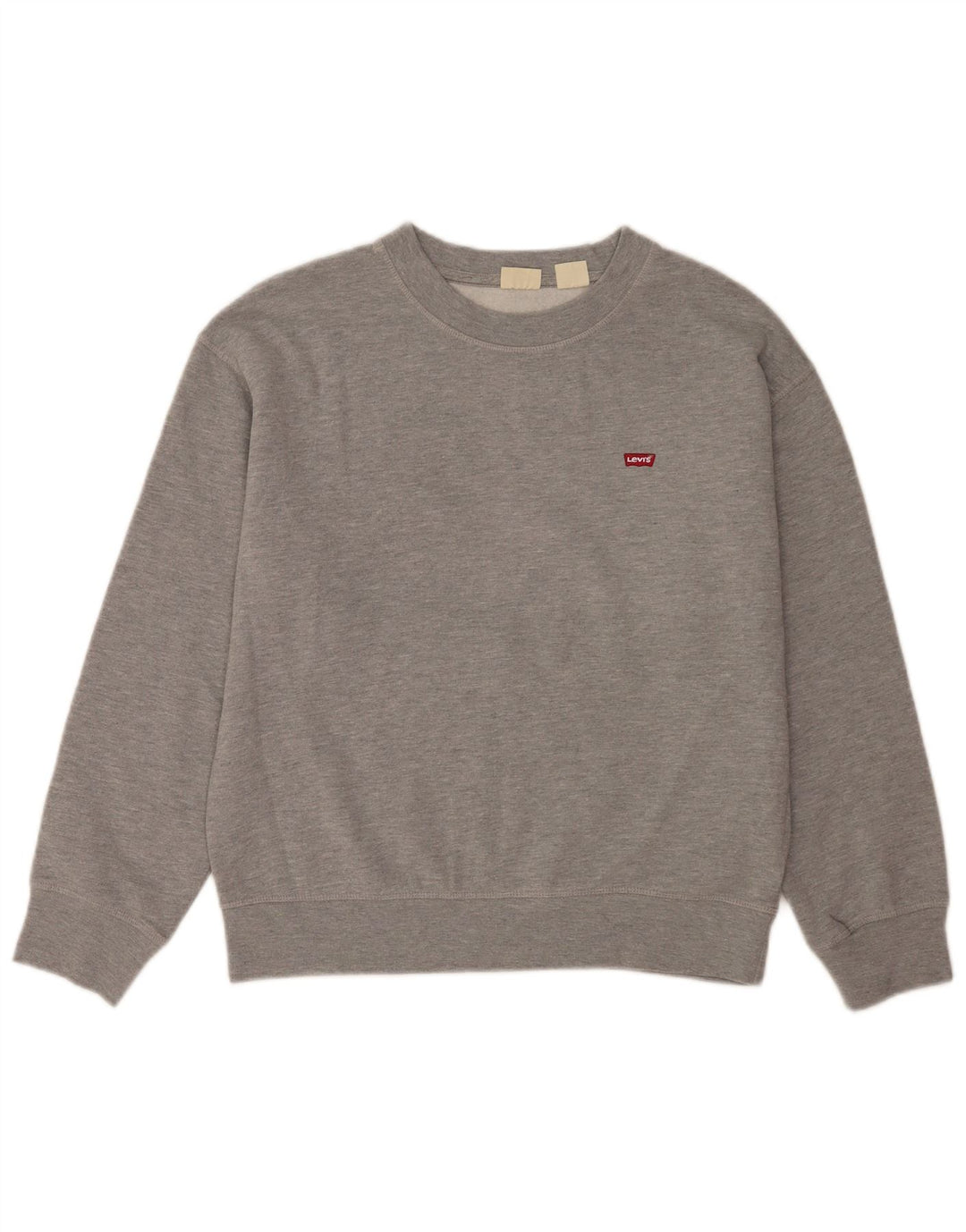 Levi's Mens Sweatshirt Jumper Medium Grey Cotton