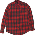 J. CREW Mens Shirt XL Red Check Vintage J. Crew and Second-Hand J. Crew from Messina Hembry 